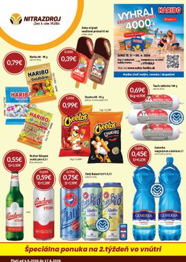 Nitrazdroj leták platný od štvrtka 04.06.