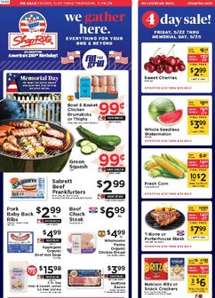 ShopRite weekly ad from Friday 05/22