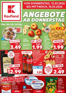 Kaufland Německo leták od čtvrtka 12.03.