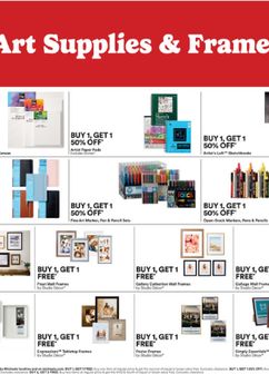 Michaels weekly ad from Sunday 05/24