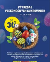 Metro - Výpredaj veľkonočných cukroviniek