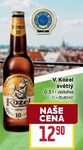 V. Kozel světlý 0.5l