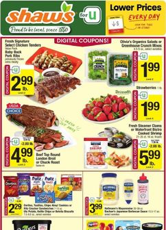 Shaw's weekly ad from Friday 05/15