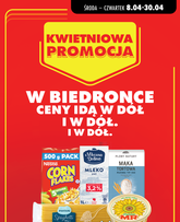 Biedronka - Kwietniowa promocja