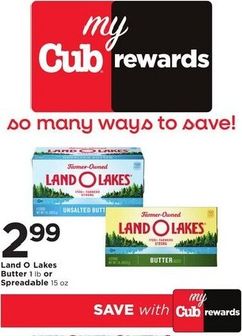 Cub weekly ad from Sunday 03/22