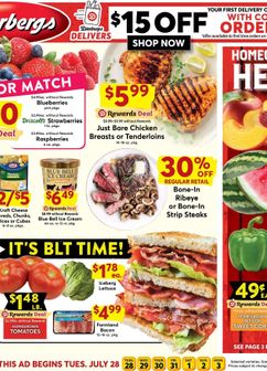 Dierbergs weekly ad from Tuesday 07/28