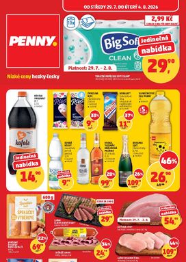 PENNY Česko leták platný od stredy 29.07.