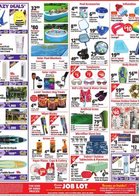 Ocean State Job Lot weekly ad from Thursday 07/23