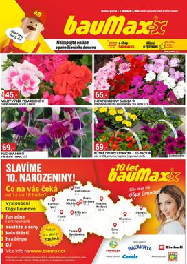 Baumax leták od středy 01.04.