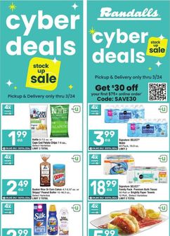 Randalls weekly ad from Wednesday 03/18