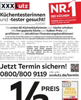 XXXlutz - Küchentesterinnen und -tester gesucht!