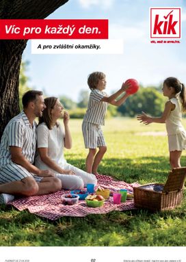 KiK leták od pondělí 27.04.