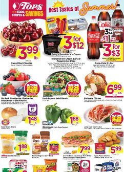 Tops Markets weekly ad from Sunday 07/26