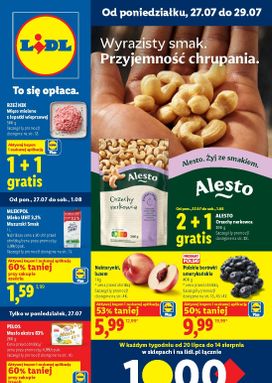 Lidl Polsko leták od pondělí 27.07.