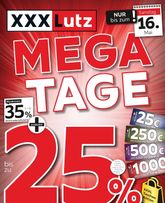 XXXLutz-Prospekt von Samstag 09.05.