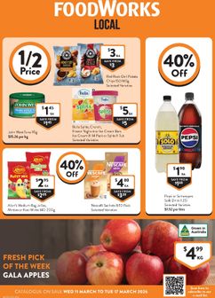 FoodWorks Catalogue Valid from Wednesday 11/03