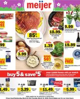 Meijer weekly ad from Wednesday 03/25
