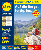 Lidl-Prospekt von Mittwoch 15.07.