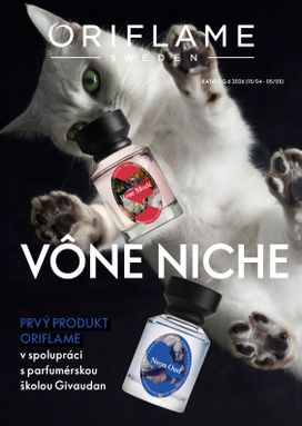 Oriflame leták platný od stredy 15.04.