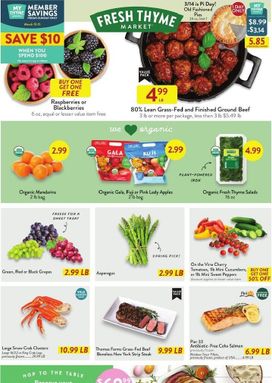 Fresh Thyme weekly ad from Wednesday 03/11