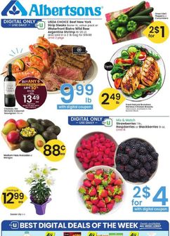 Albertsons weekly ad from Wednesday 03/25