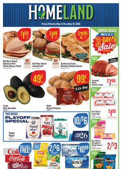 Homeland Stores weekly ad from Wednesday 05/13