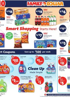 Family Dollar weekly ad from Monday 05/11