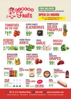 Circus Fruits weekly ad from Wednesday 05/13