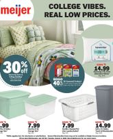 Meijer - College vibes. real low prices