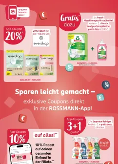 Rossmann-Prospekt von Montag 06.07.