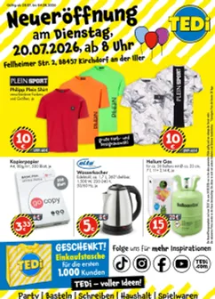 TEDi - Neueröffnung in Kirchdorf an der Iller