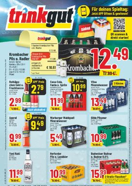 Trinkgut-Prospekt von Montag 18.05.