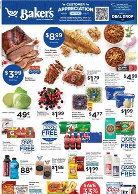 Baker's weekly ad from Wednesday 03/11