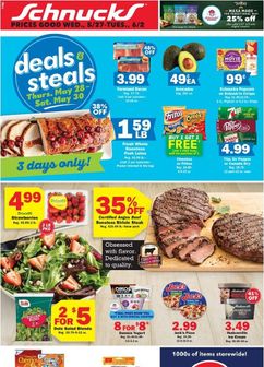 Schnucks weekly ad from Wednesday 05/27