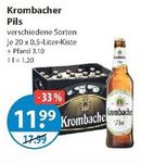 Krombacher Pils 20 x 0,5 l