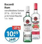 Bacardi Rum 0,7 l