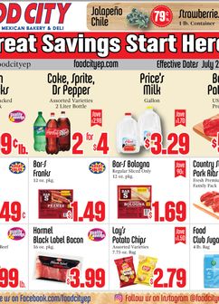 Food City weekly ad from Wednesday 07/29