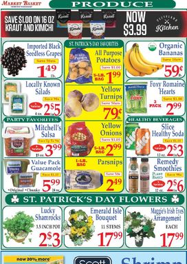 Market Basket weekly ad from Sunday 03/08