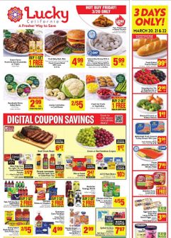 Lucky weekly ad from Wednesday 03/18