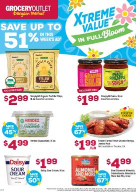 Grocery Outlet weekly ad from Wednesday 04/29