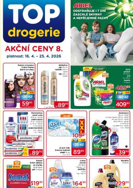 Top drogerie leták od čtvrtka 16.04.