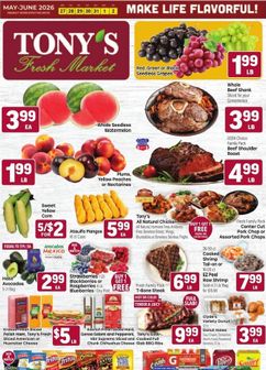 Tony's Fresh Market weekly ad from Wednesday 05/27