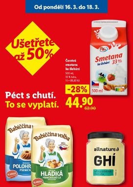 Lidl leták od pondělí 16.03.