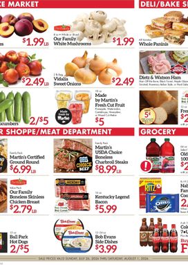 Martin's Super Markets weekly ad from Sunday 07/26