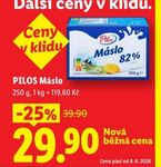 PILOS Máslo 250 g