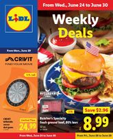 Lidl weekly ad from Wednesday 06/24