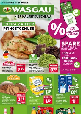 WASGAU-Prospekt von Montag 18.05.