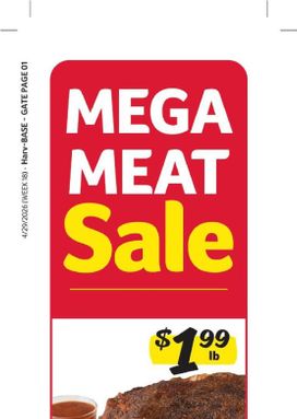 Harveys Supermarket weekly ad from Wednesday 04/29