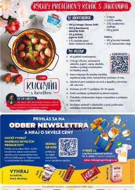 Milk Agro leták platný od stredy 29.04.