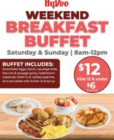 Hy Vee - March Weekend Breakfast Buffet
